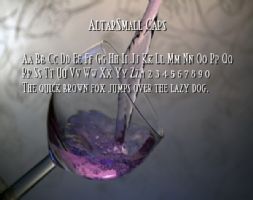 AltarSmall Caps font