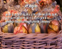 Art Regular font