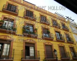 Bedrock Light Hollow font