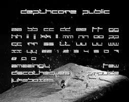depthcore public font