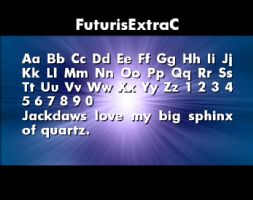 FuturisExtraC font