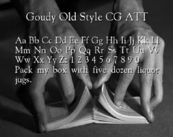 Goudy Old Style CG ATT font