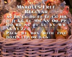 Marques Free Regular font