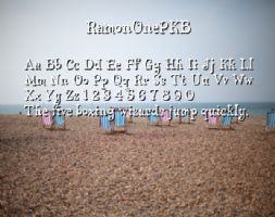 RamonOnePKB font