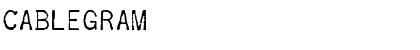 Cablegram Font