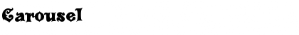 Carousel Font