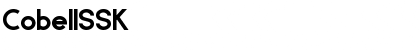 CobellSSK Font