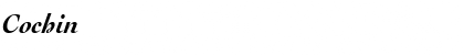 Cochin Font