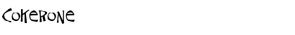 CokerOne Font