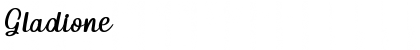 Gladione Font
