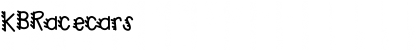 KBRacecars Font
