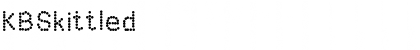KBSkittled Font