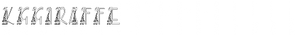 KGGIRAFFE Font