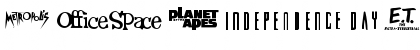 movie gallery Font