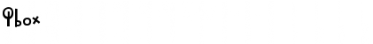 Qbox Font