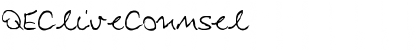 QECliveCounsel Font