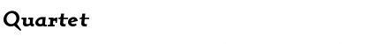 Quartet Font