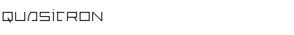 Quasitron Font