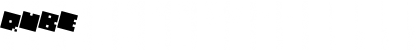 QUBE Font