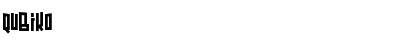 Qubiko Font