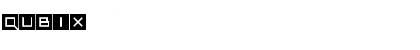 Qubix Font