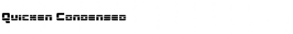 Quicken Condensed Font
