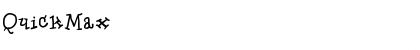 QuickMax Font