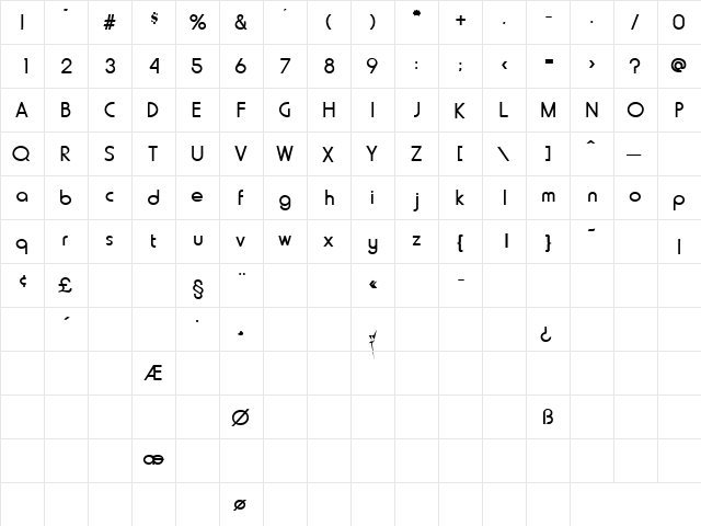 ConclaveSSK Regular font glyph preview ConclaveSSK Regular font glyphpreview