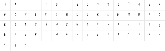 CLARRA Demo Normal font glyph preview CLARRA Demo Normal font glyphpreview