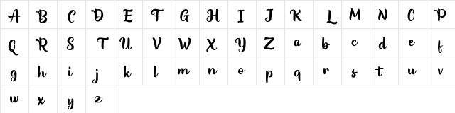 Appetizer FREE Regular font glyphpreview