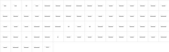 City-HomelessOne Medium font glyph preview City-HomelessOne Medium font glyphpreview