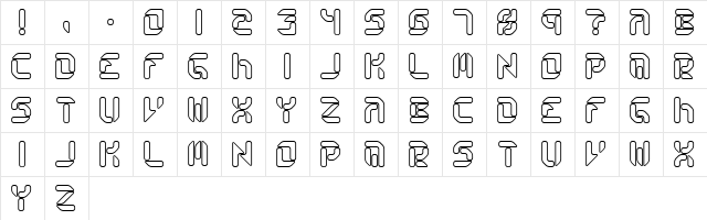 Collective RO (BRK) Regular font glyphpreview