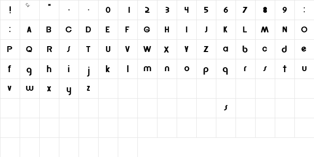 ConclaveAlternateSSK Regular font glyphpreview
