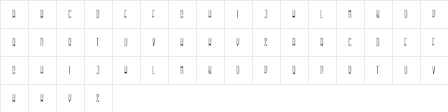 Argapuri Regular Regular font glyphpreview