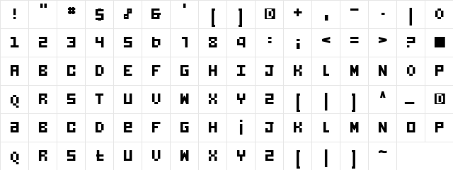 Code  font glyphpreview
