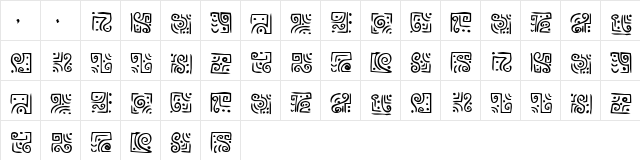 anja1 anja1 font glyphpreview