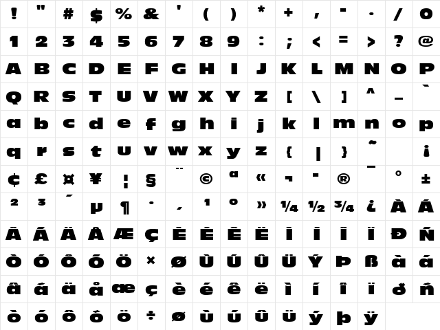 AntiqueOliNorDReg Regular font glyphpreview