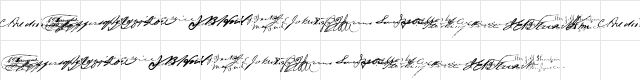 Confederate Signatures Regular font glyphpreview