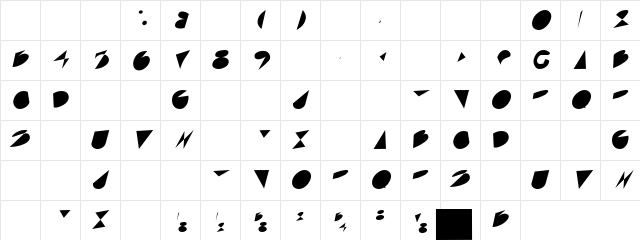 Archi Medium font glyphpreview