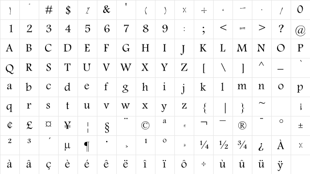 arabswell_2 Regular font glyphpreview