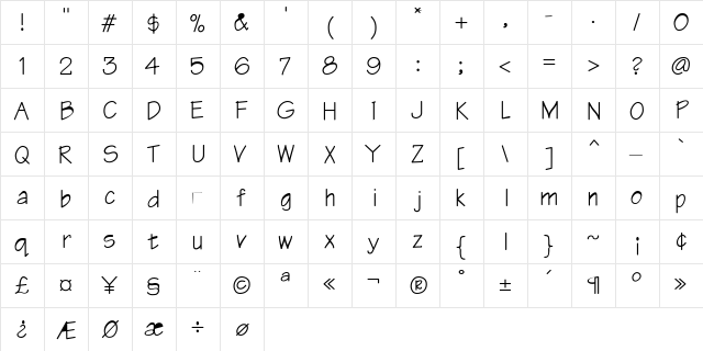 Architect-BoldS Regular font glyph preview Architect-BoldS Regular font glyphpreview