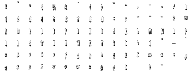 Applesauce09 Regular font glyphpreview