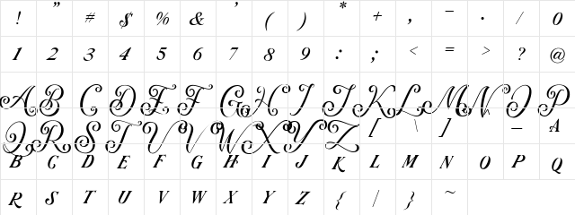 Arastin Pro FREE DEMO Regular font glyph preview Arastin Pro FREE DEMO Regular font glyphpreview