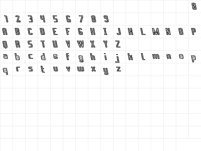 Apurado Royitto St Regular font glyphpreview