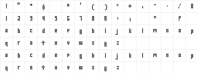 Appetite Regular font glyphpreview