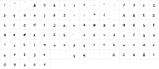 ConceptTwo Regular font glyphpreview