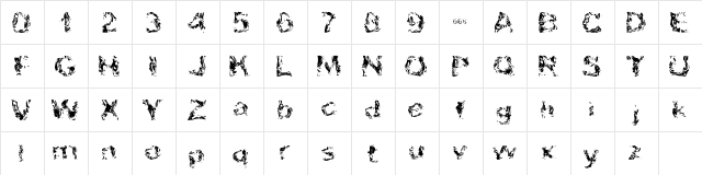 Apokalypto Regular font glyphpreview