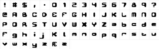 Conduit (BRK) Regular font glyph preview Conduit (BRK) Regular font glyphpreview
