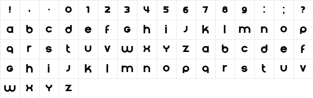 Condition Regular font glyphpreview