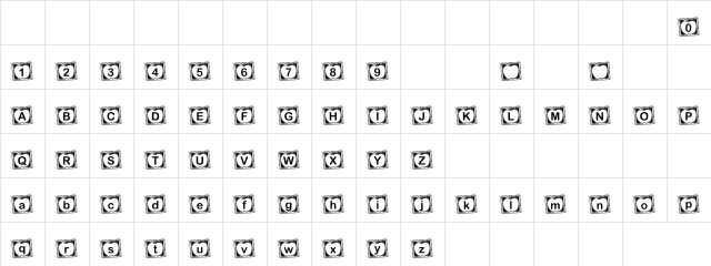 Apple Drink Regular font glyphpreview